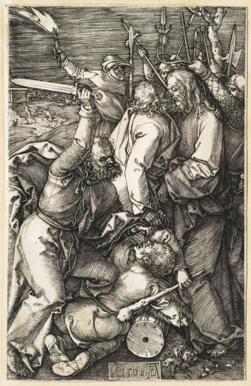 Pasjonen: Kristi forræderi av Albrecht Dürer