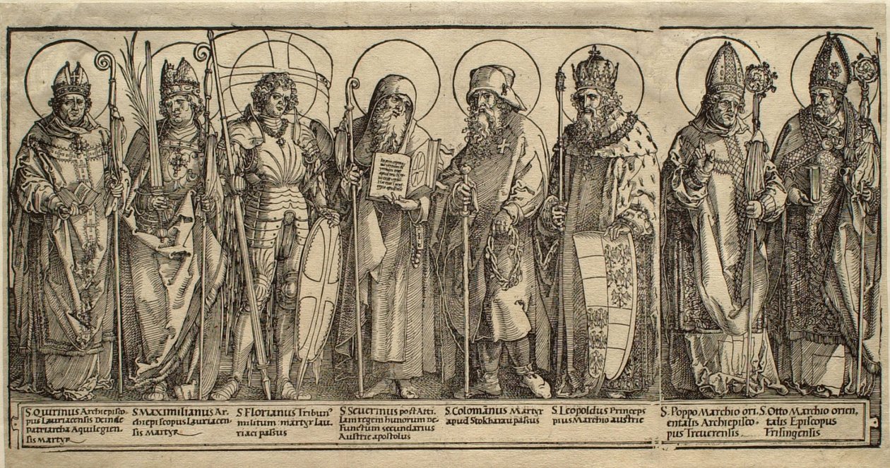 Østerrikes skytshelgener av Albrecht Dürer