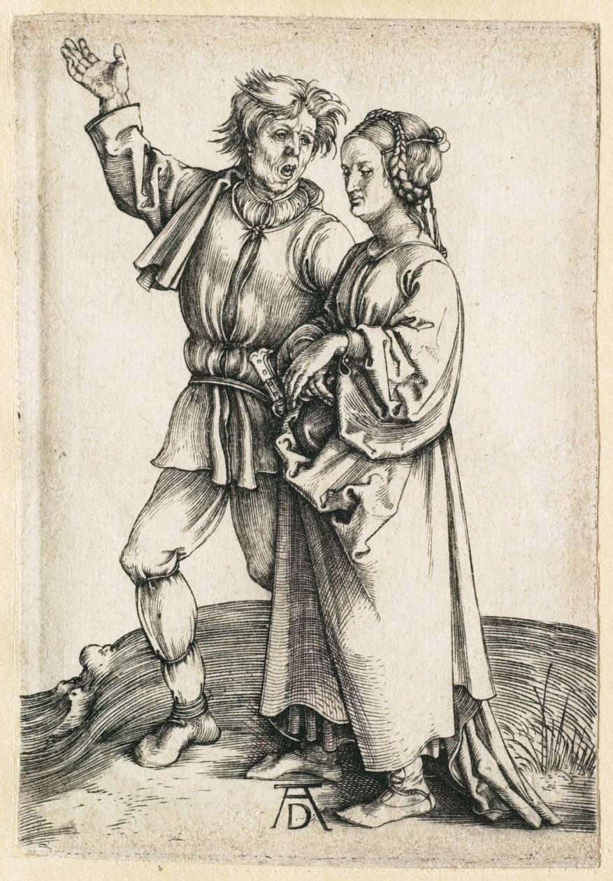 Bonden og hans kone av Albrecht Dürer