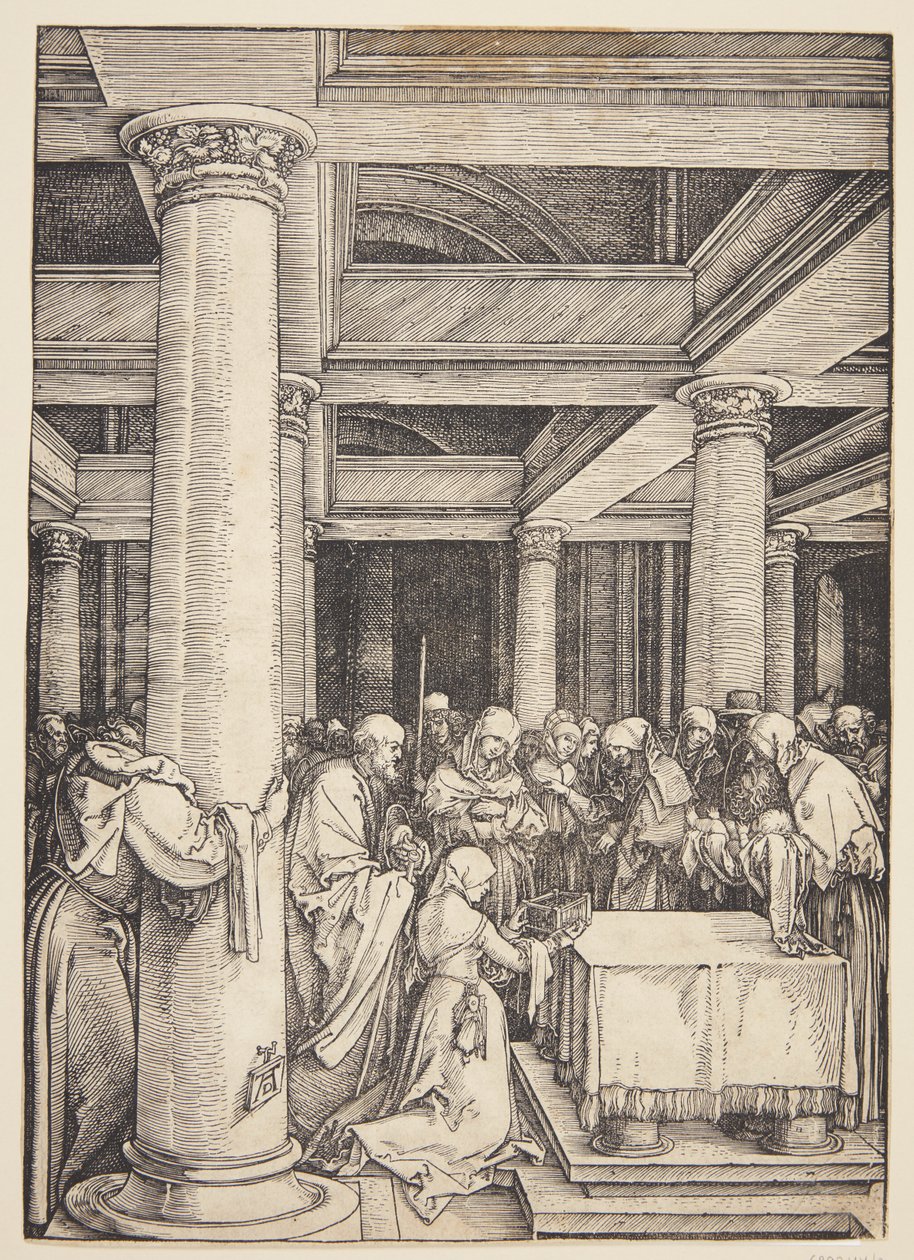 Presentasjonen i tempelet av Albrecht Dürer