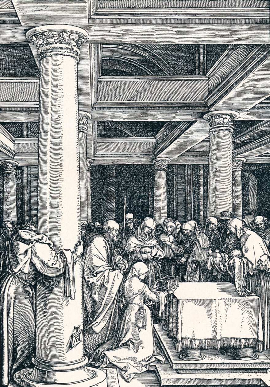 Presentasjonen av Kristus i tempelet, 1506 1906 av Albrecht Dürer