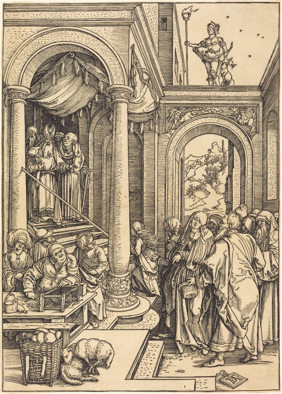 Marias fremstilling i tempelet av Albrecht Dürer