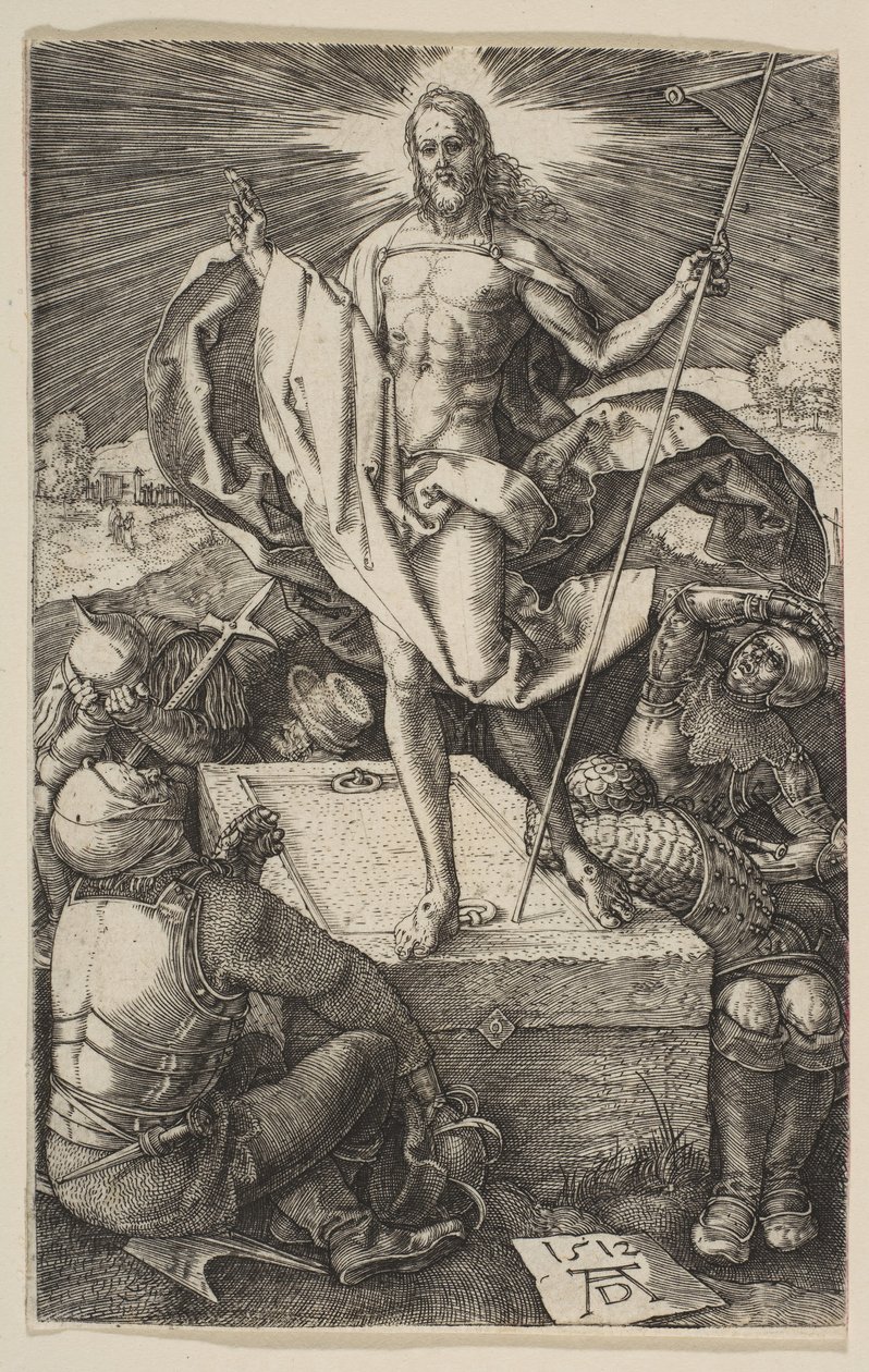 The Resurrection, fra The Passion, 1512. av Albrecht Dürer