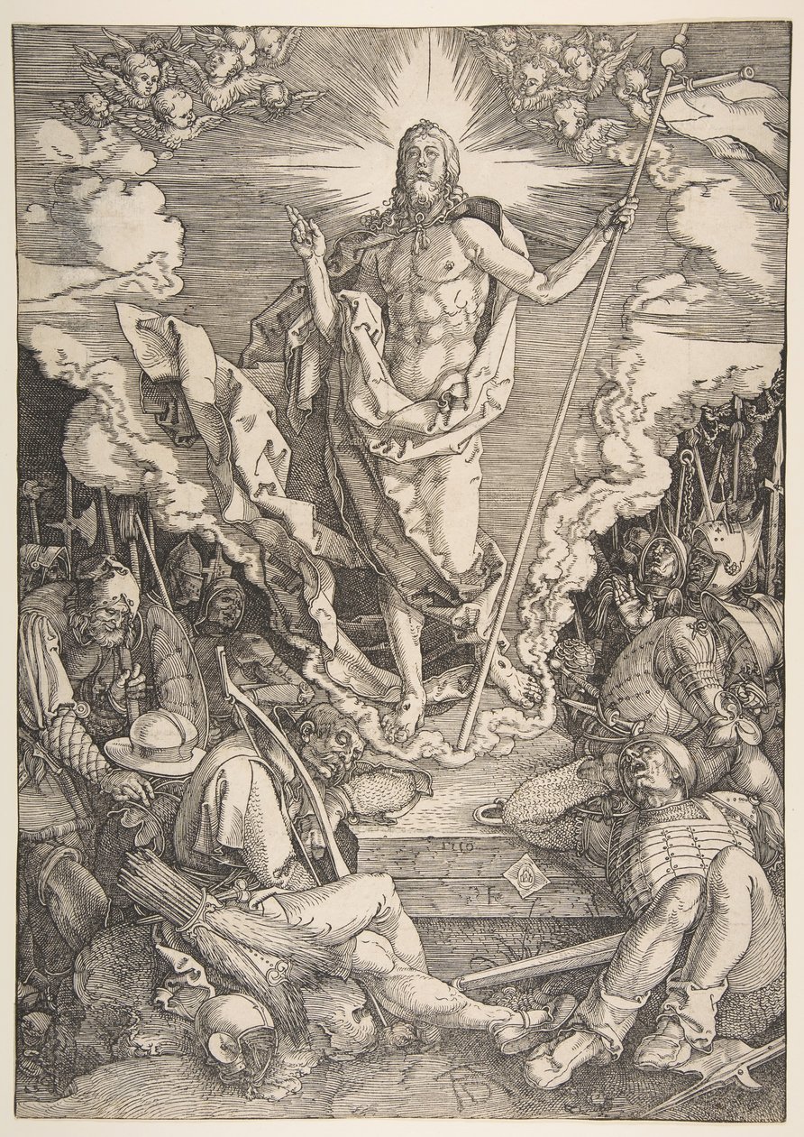 Oppstandelsen.n.d. av Albrecht Dürer