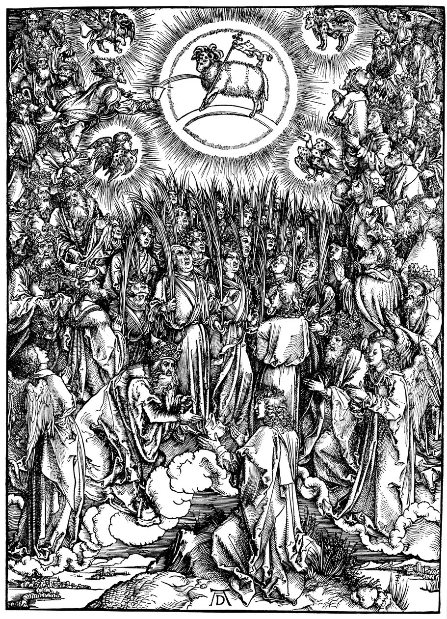 Åpenbaringen av St John Apocalypse, c1498 av Albrecht Dürer