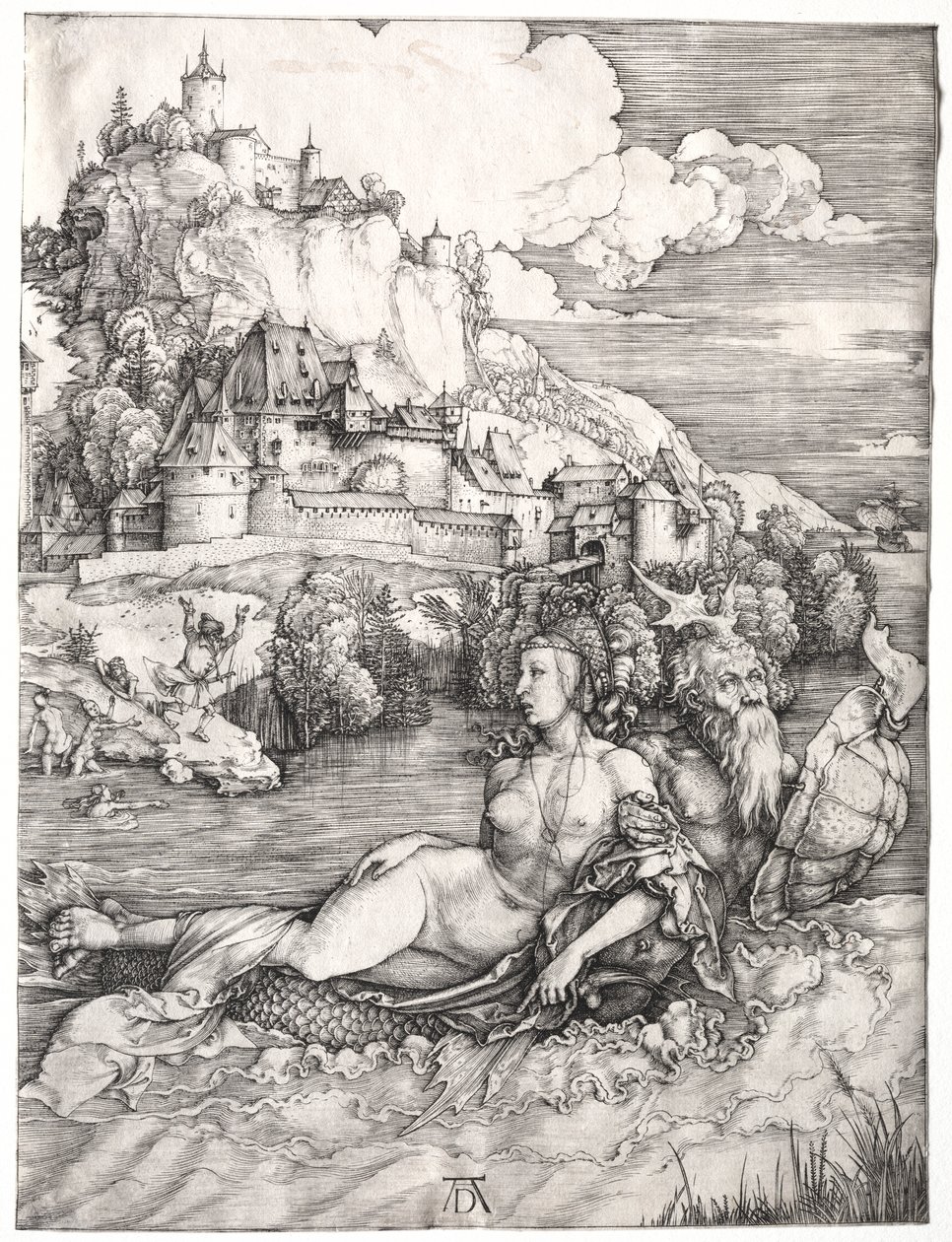 Sjømonsteret av Albrecht Dürer
