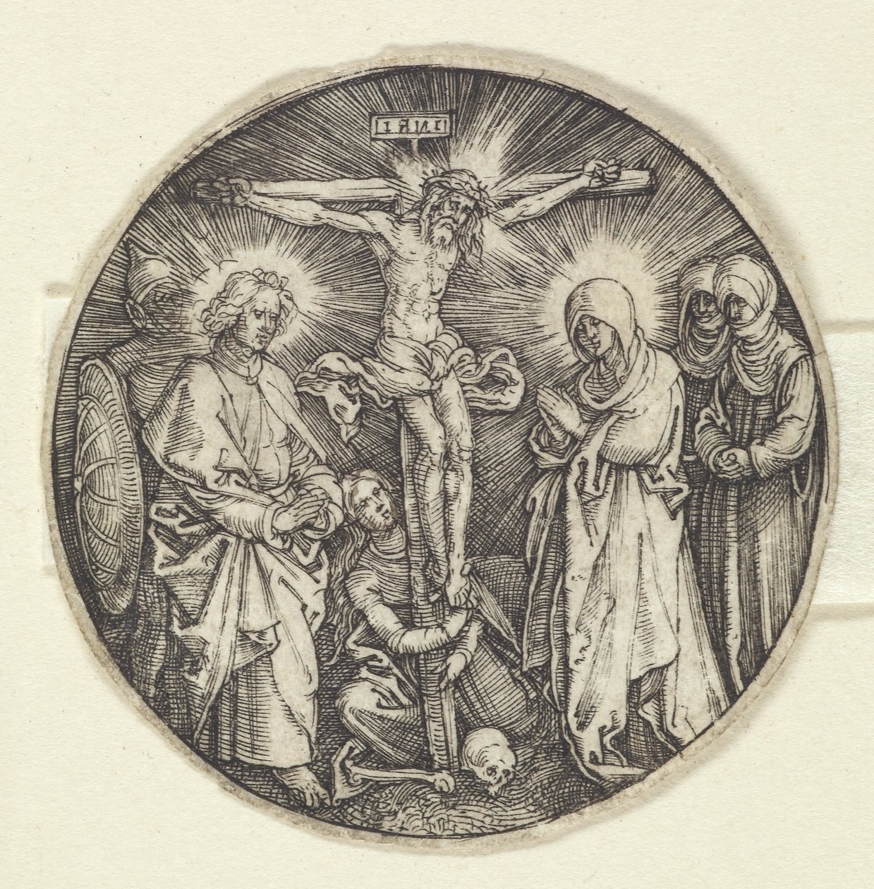 Den lille korsfestelsen ("The Pommel of Emperor Maximilian") av Albrecht Dürer