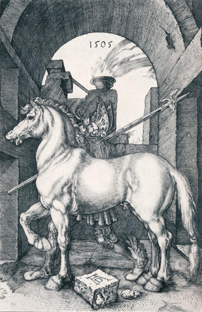 Den lille hesten, 1505 1906 av Albrecht Dürer