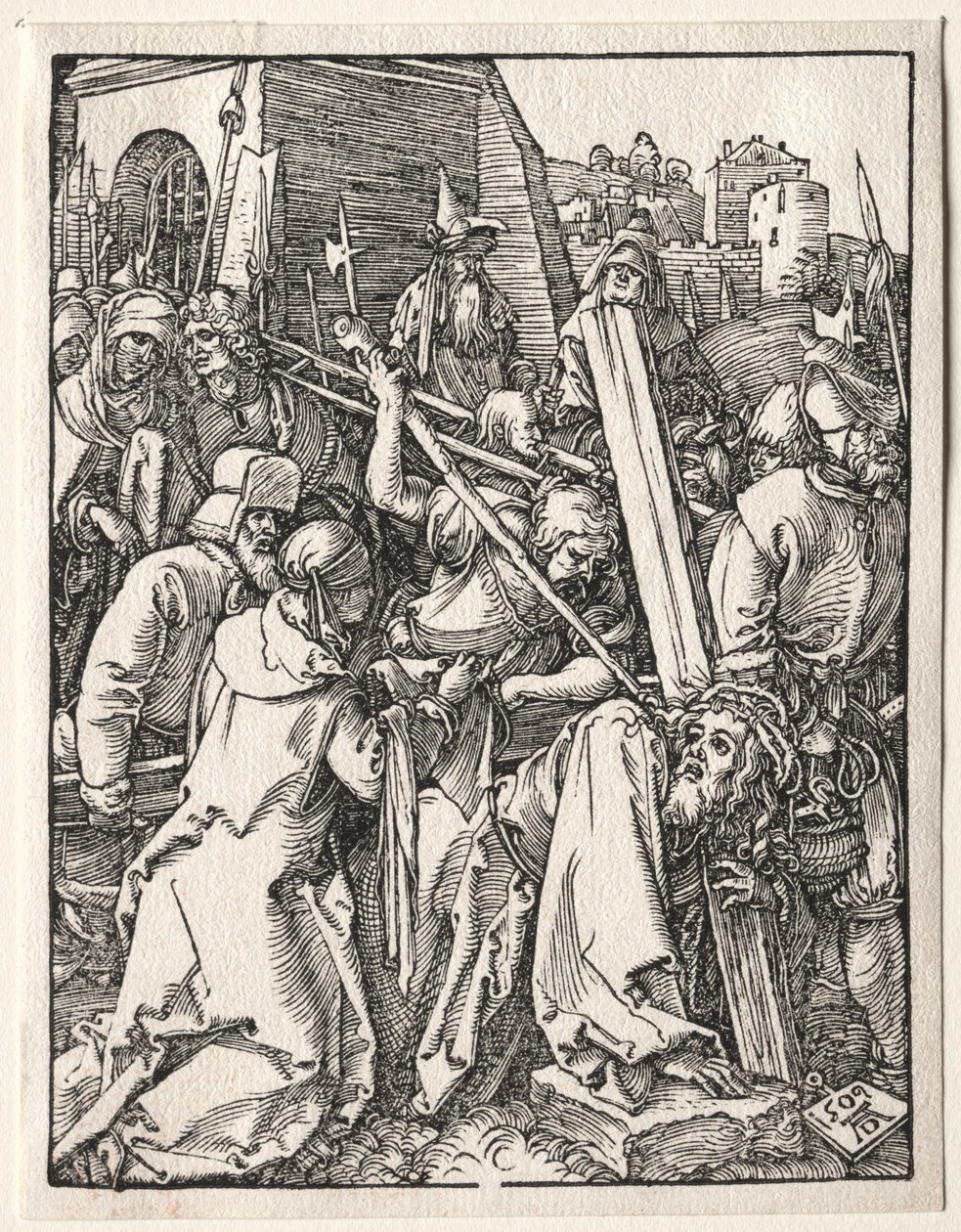 Den lille lidenskapen: Kristus som bærer korset, 1509. av Albrecht Dürer
