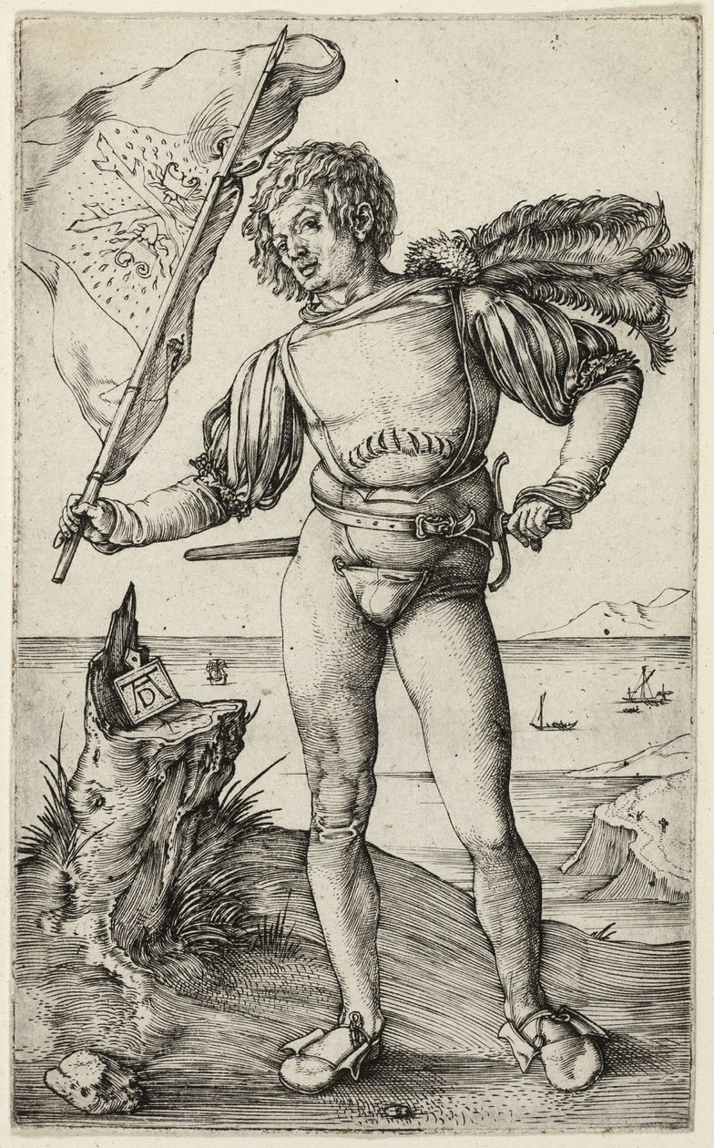 Fanebæreren av Albrecht Dürer
