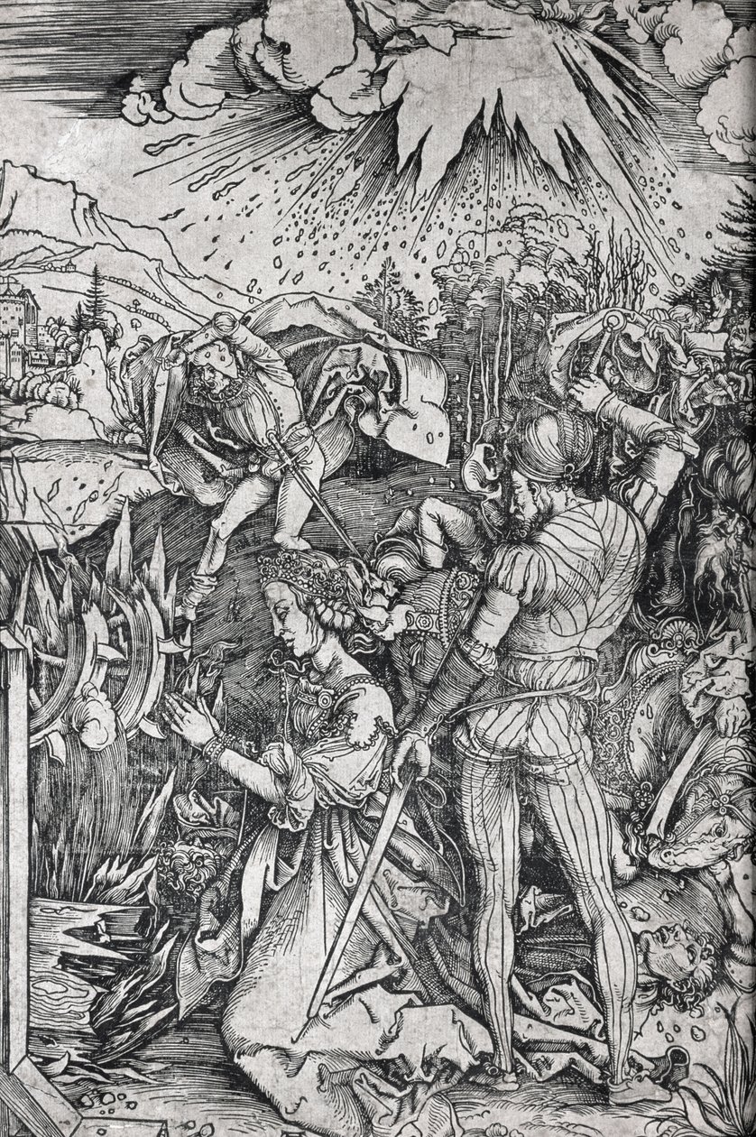 Torturen til St. Katarina av Alexandria av Albrecht Dürer