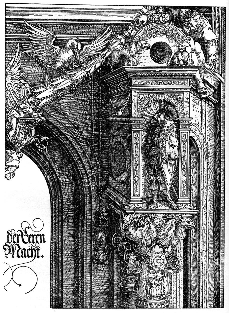 Triumfbuen til keiser Maximilian I, 1515, 1936 av Albrecht Dürer
