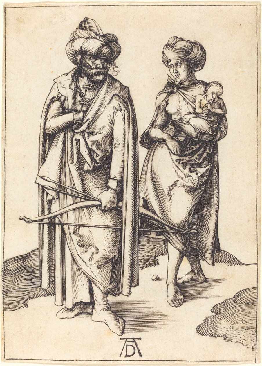 Den tyrkiske familien av Albrecht Dürer