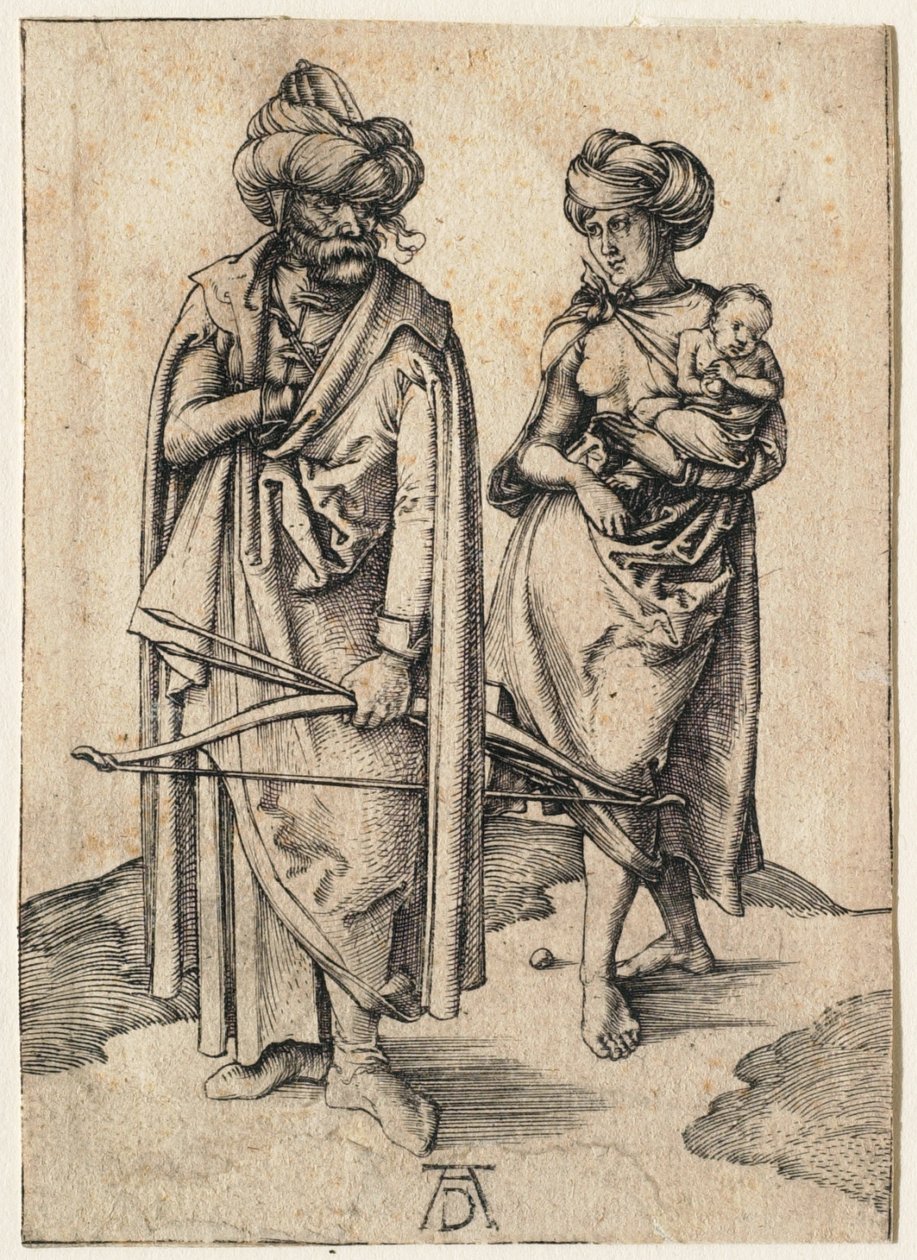 Den tyrkiske familien av Albrecht Dürer