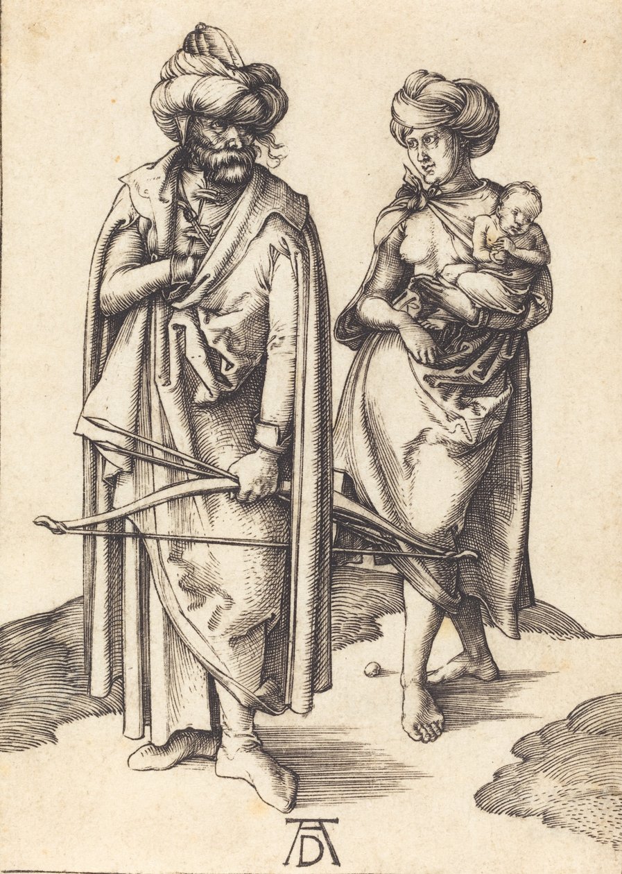 Den tyrkiske familien, ca. 14951496. av Albrecht Dürer