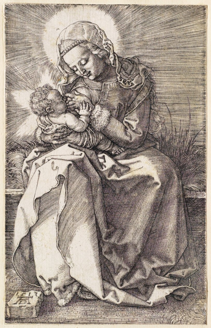 Jomfruen som ammer barnet av Albrecht Dürer