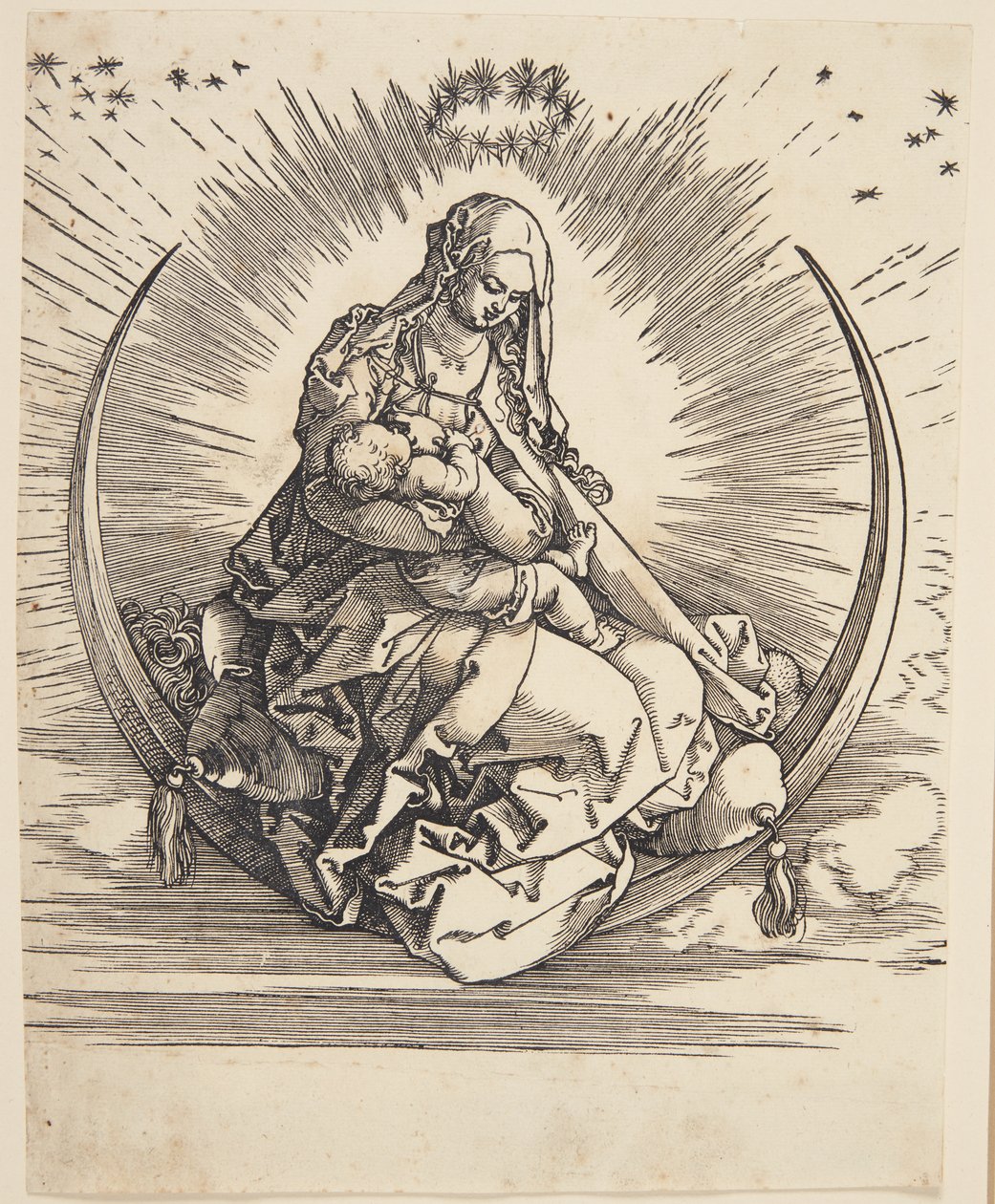 Jomfruen på halvmånen av Albrecht Dürer
