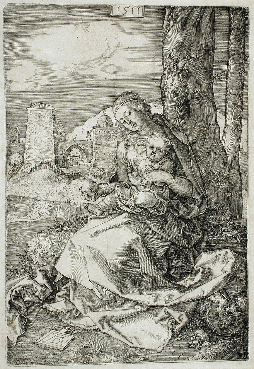 Jomfruen med pæren av Albrecht Dürer