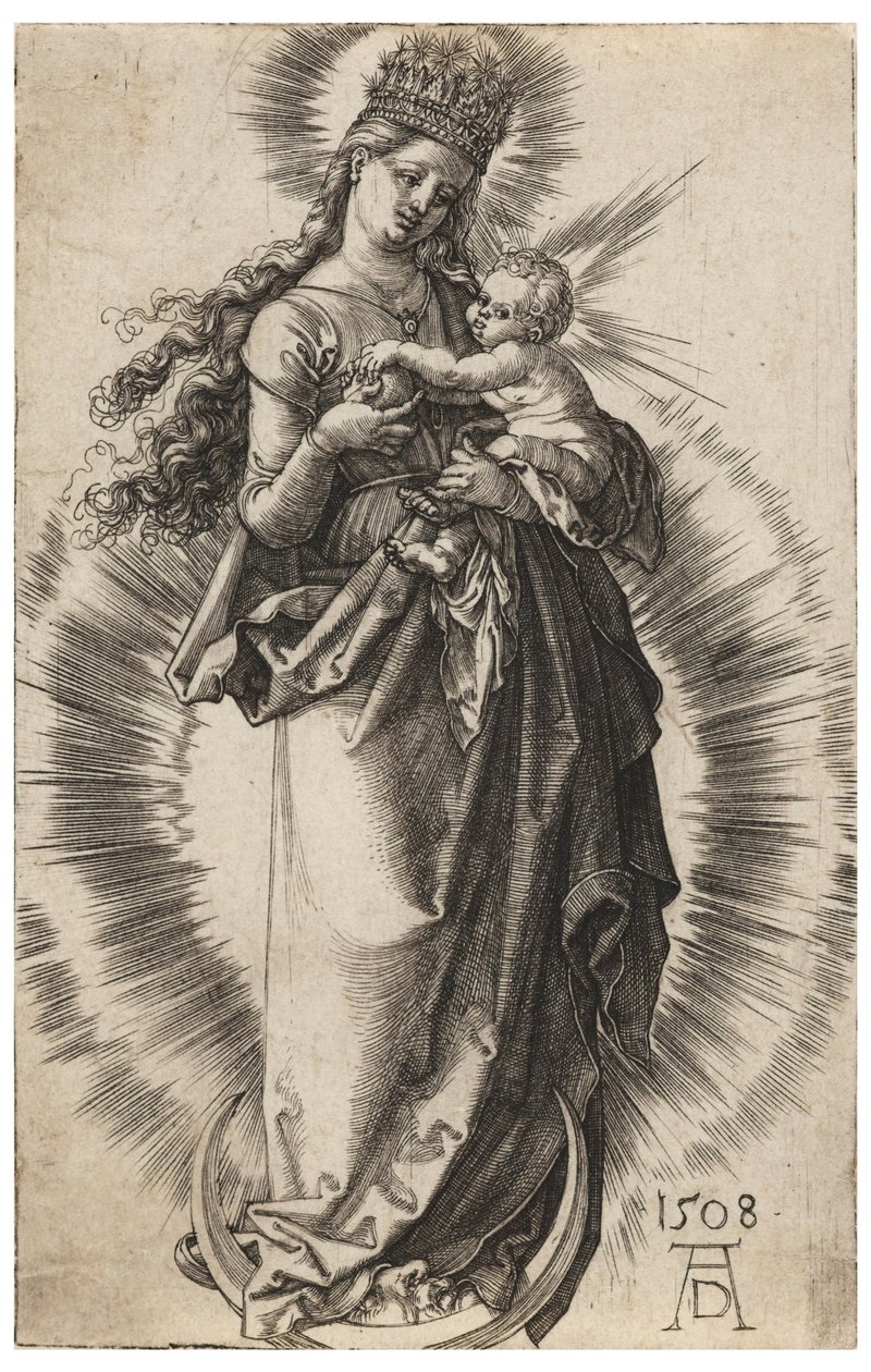 Jomfruen med stjernekronen av Albrecht Dürer