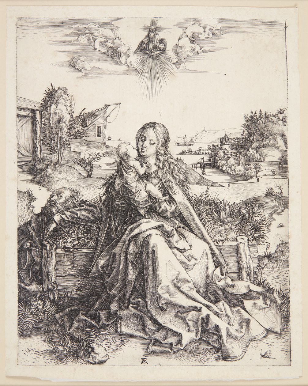 Jomfruen med øyenstikkeren av Albrecht Dürer