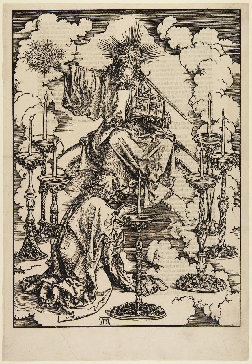 Visjonen om de sju lysestakene av Albrecht Dürer
