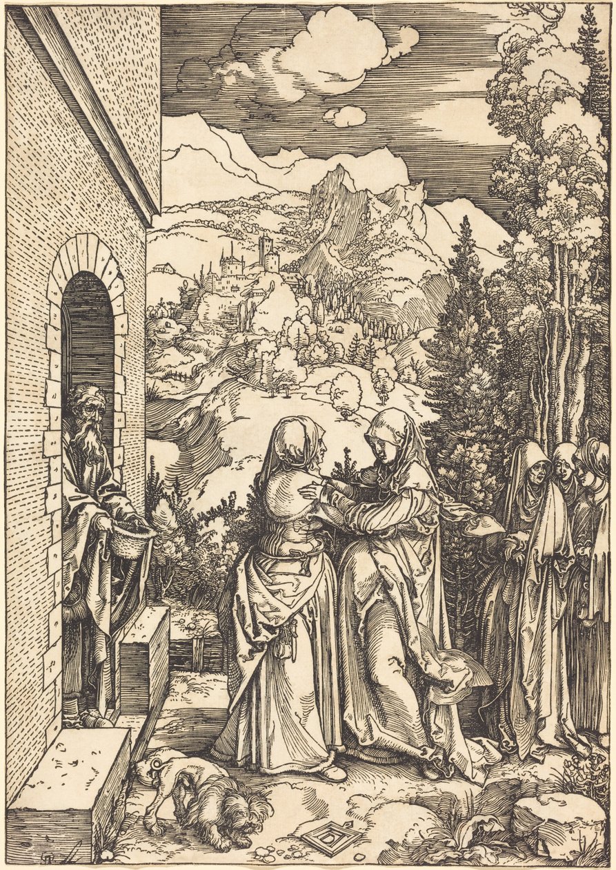 Marias besøk hos Elisabet av Albrecht Dürer