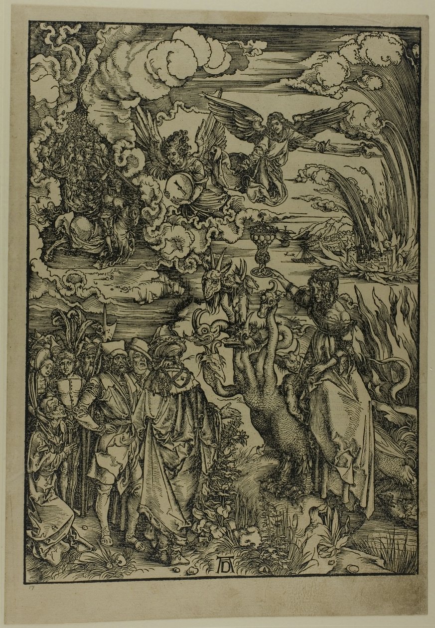The Whore of Babylon, fra The Apocalypse av Albrecht Dürer