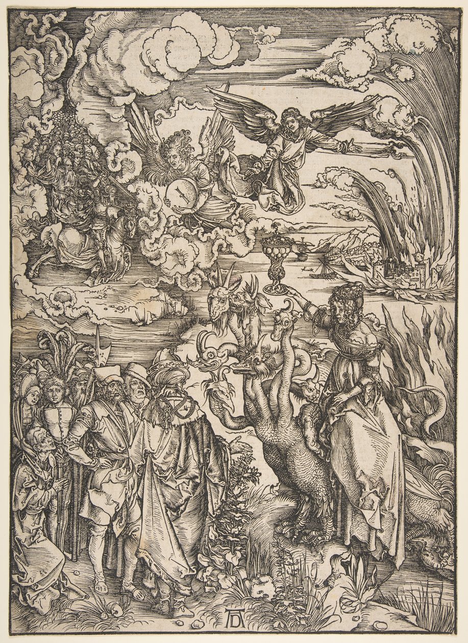 Horen fra Babylon.n.d. av Albrecht Dürer