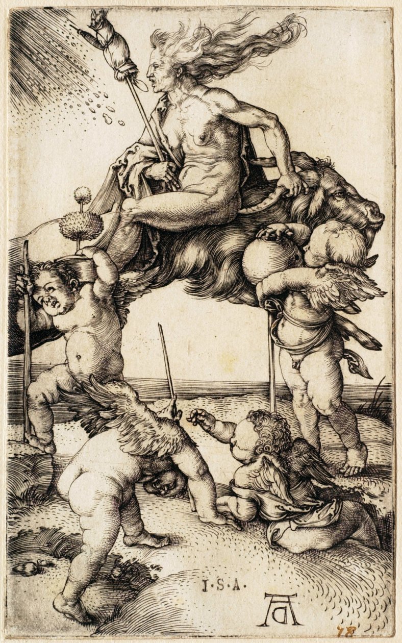 Heksen av Albrecht Dürer