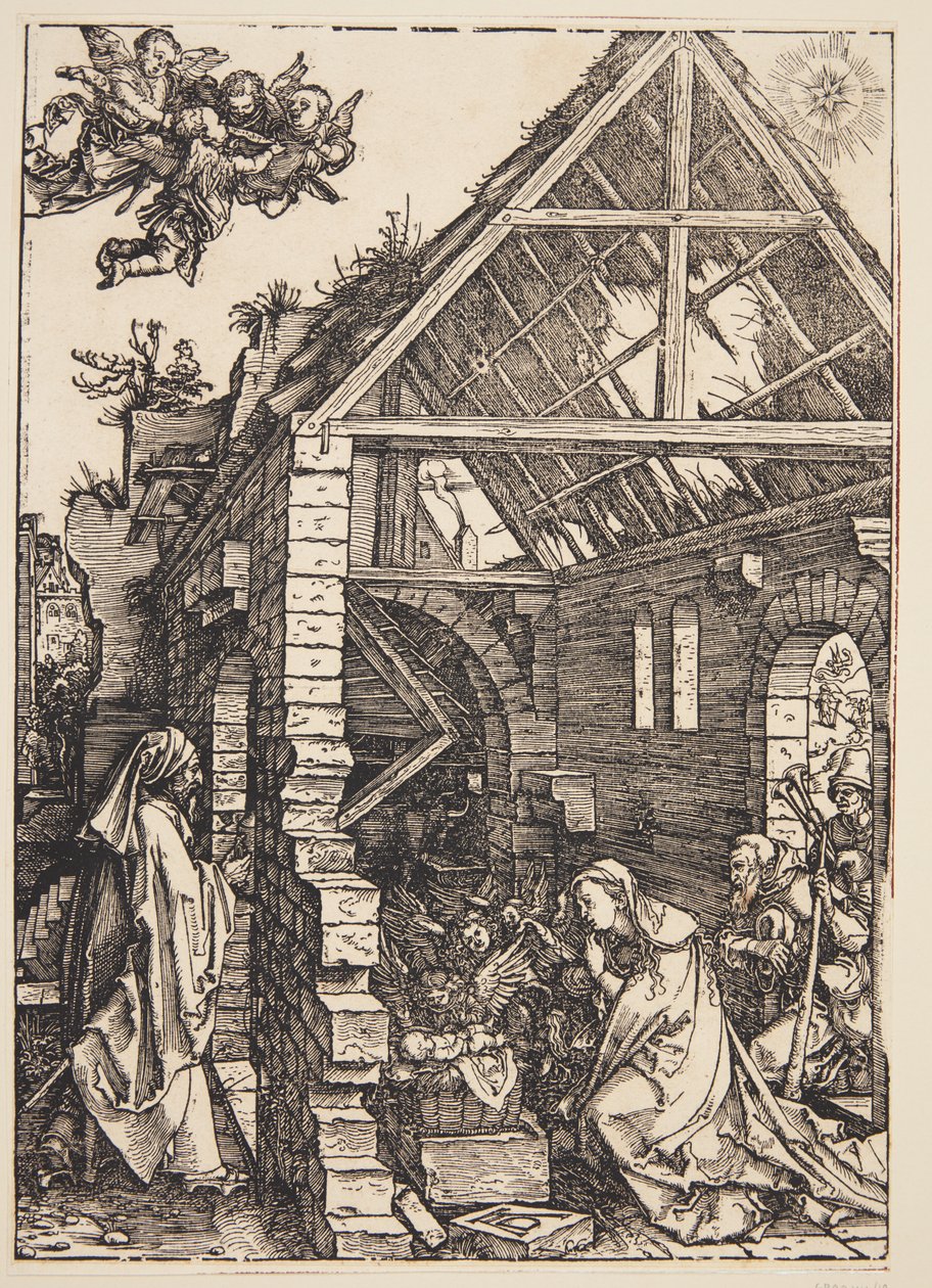 Tilbedelsen av gjeterne av Albrecht Dürer