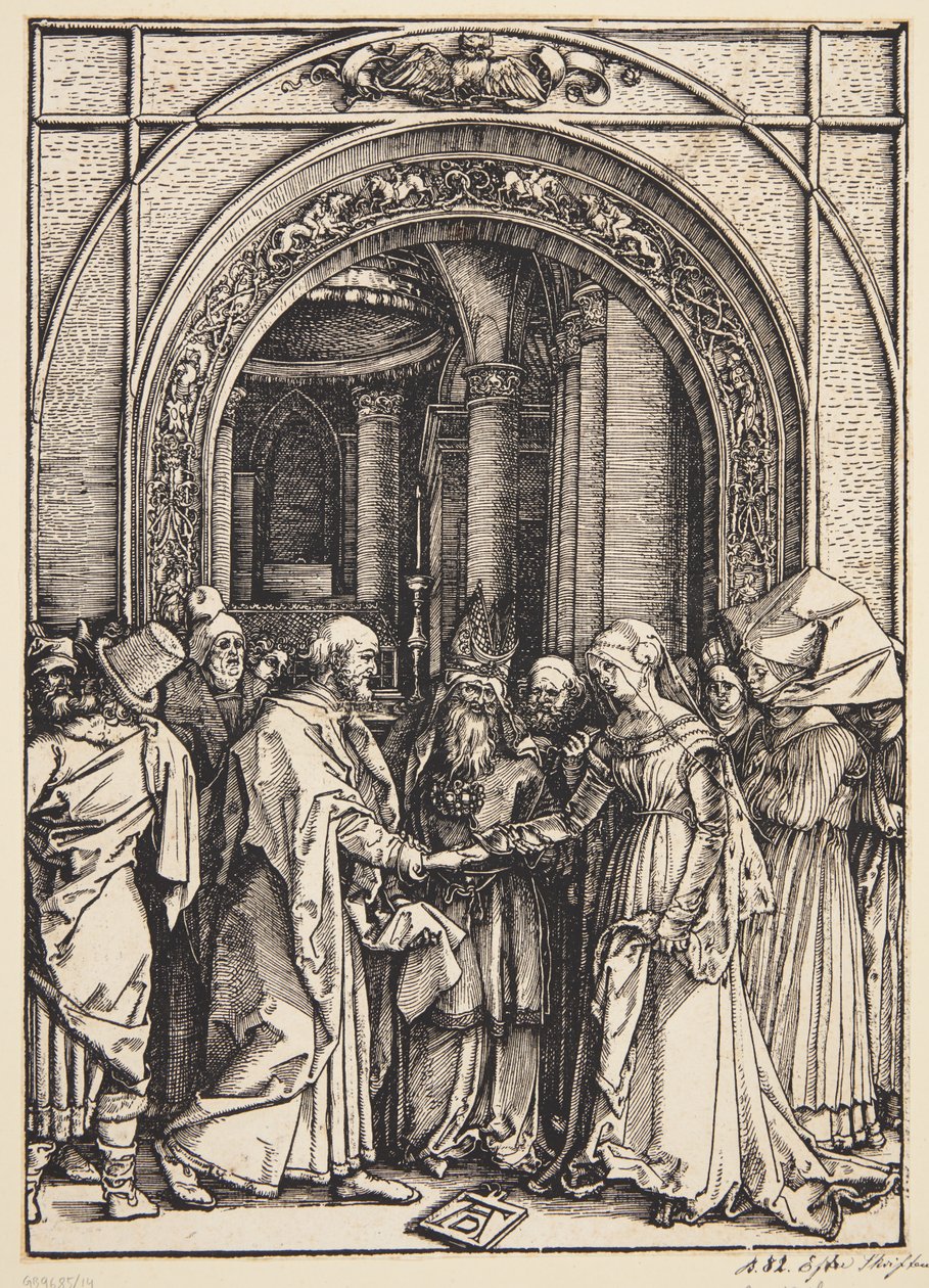Jomfruens forlovelse av Albrecht Dürer