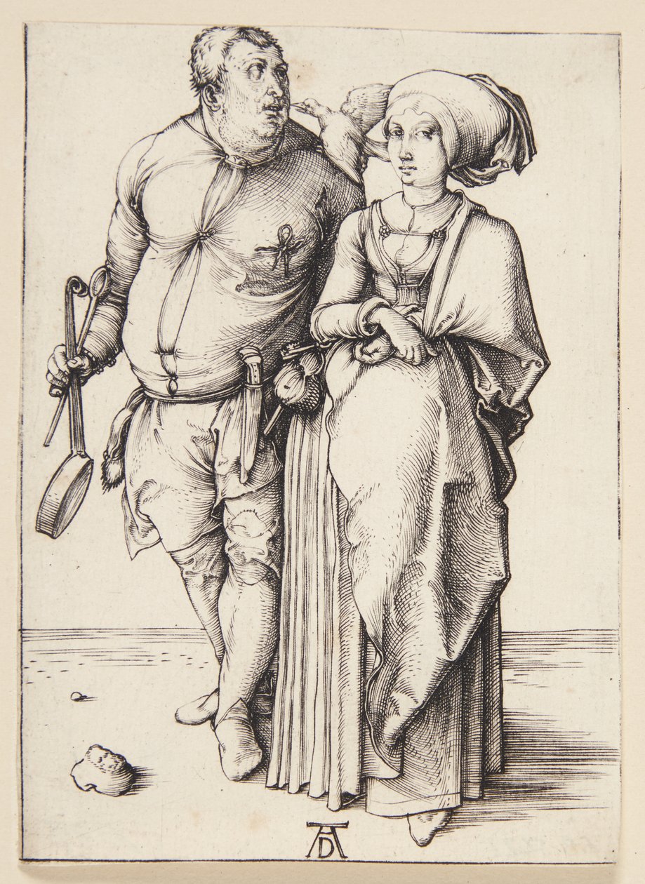 Kokken og hans kone av Albrecht Dürer