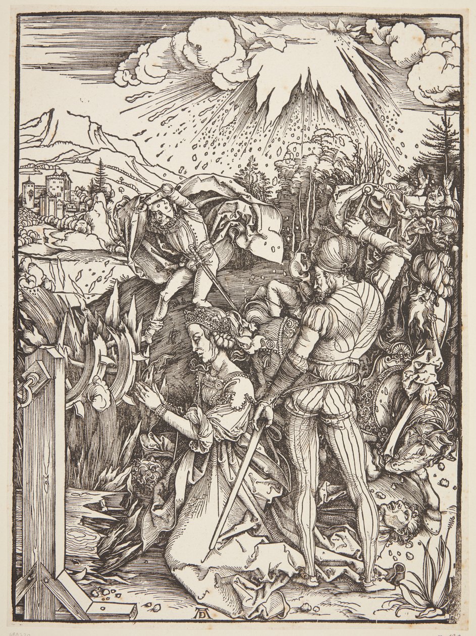 Martyrdøden til St. Catherine av Albrecht Dürer