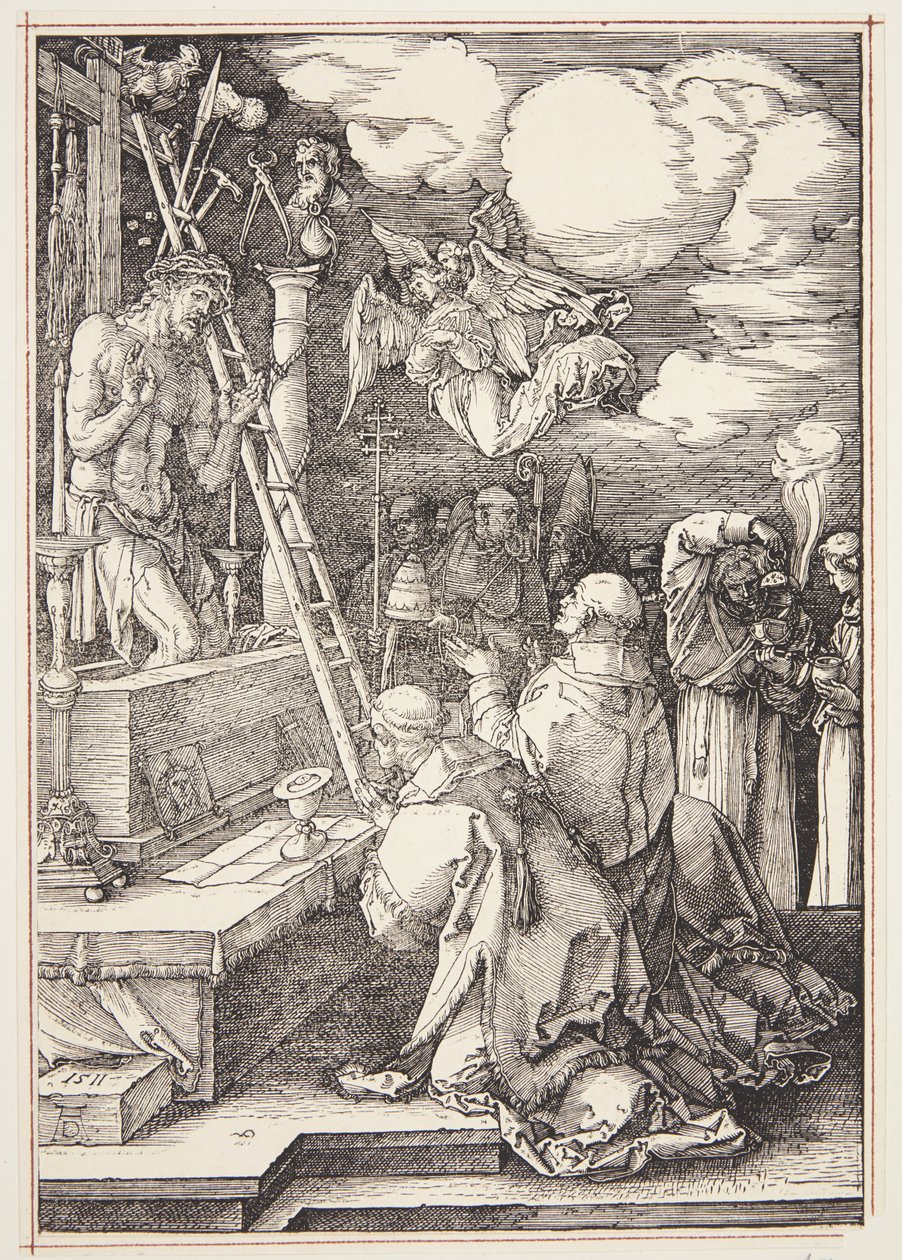 Massen til St. Gregory av Albrecht Dürer