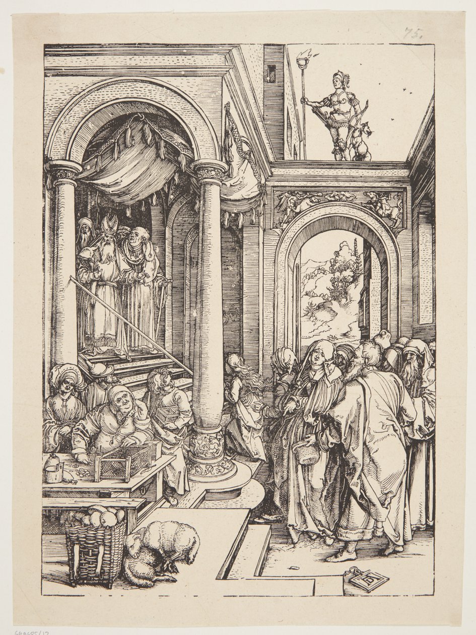 Presentasjonen av jomfruen i templet av Albrecht Dürer