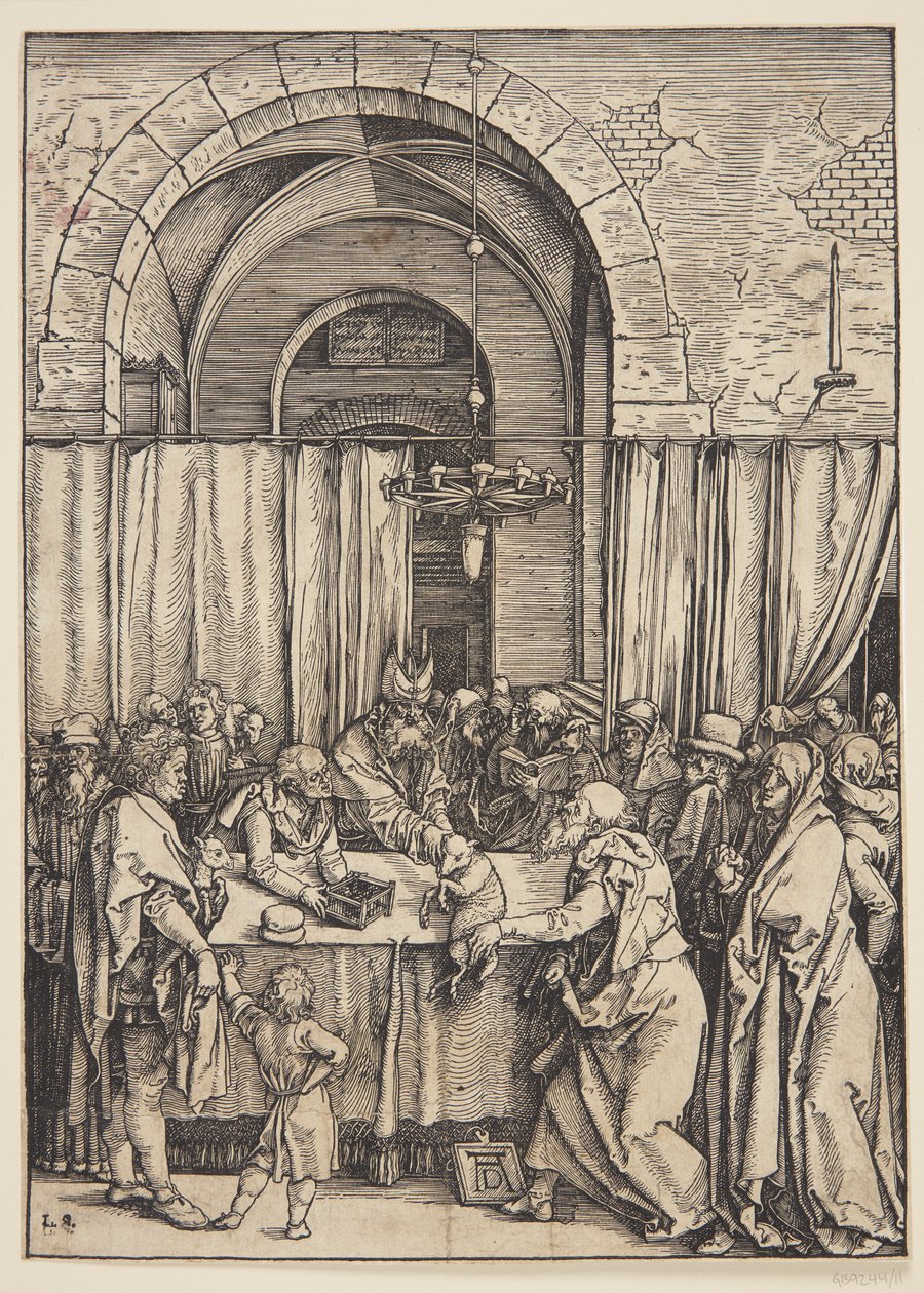 Avvisningen av Joachims tilbud av Albrecht Dürer