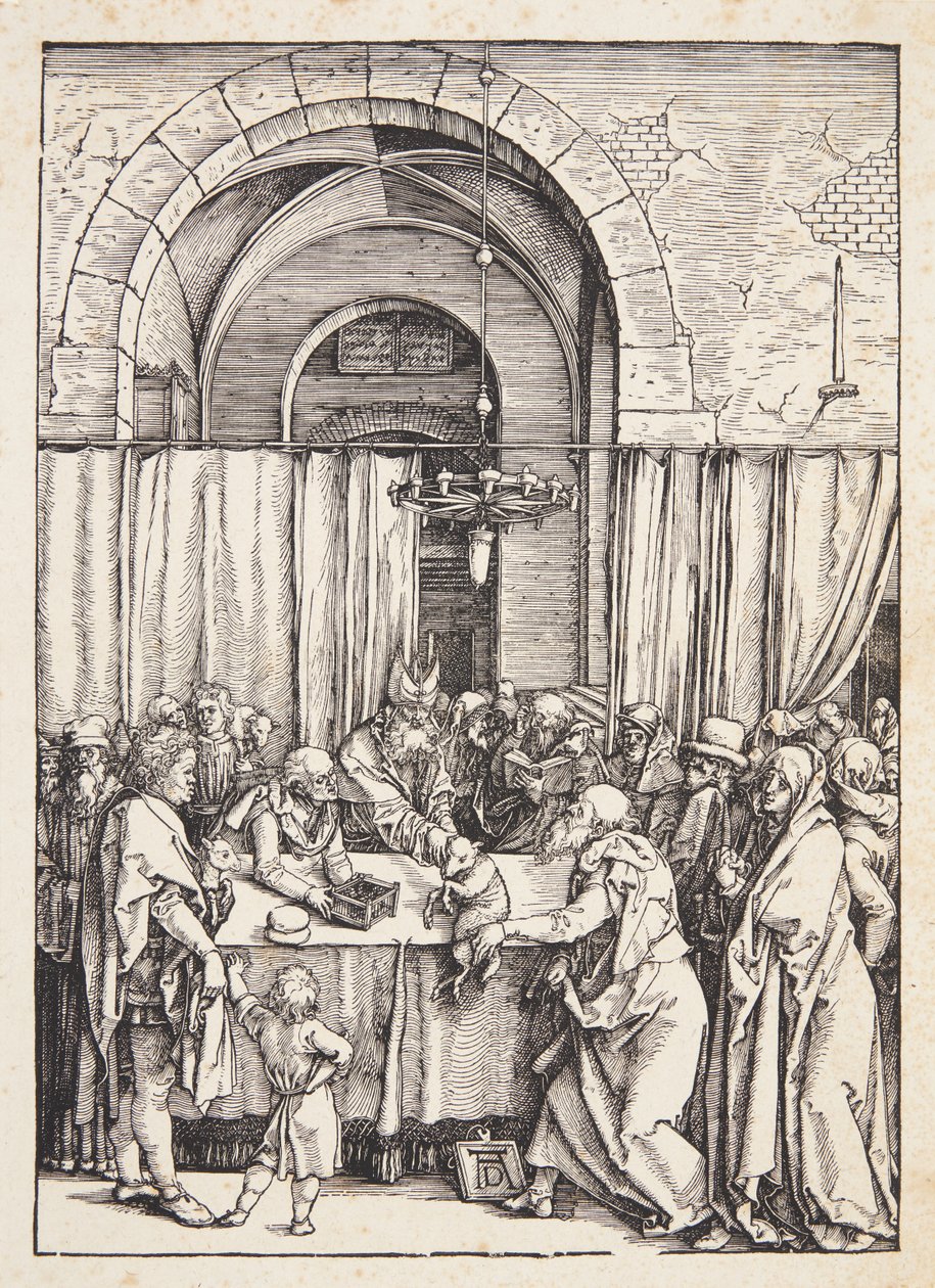 Avvisningen av Joachims tilbud av Albrecht Dürer