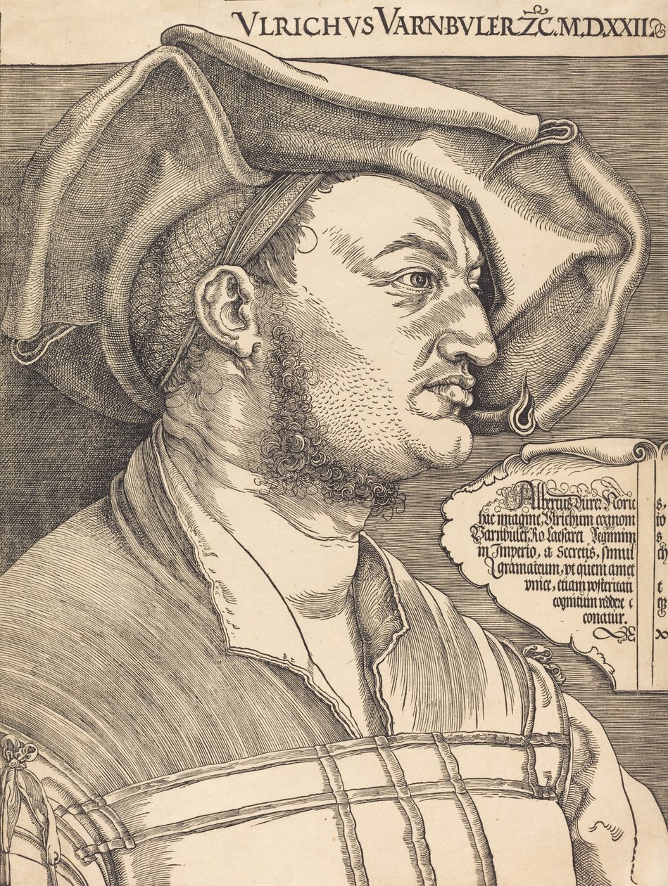 Ulrich Varnbuler, 1522. av Albrecht Dürer