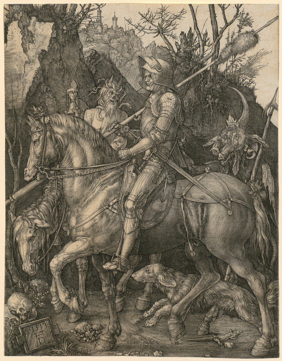 Et ujevnt par av Albrecht Dürer