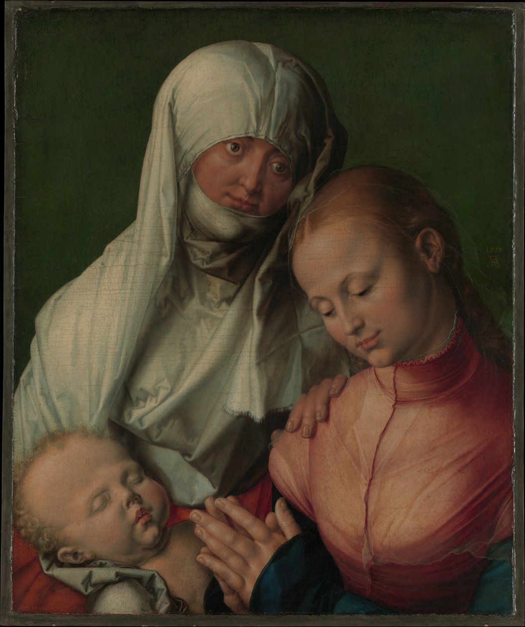 Jomfru Maria med barnet og den hellige Anna av Albrecht Dürer