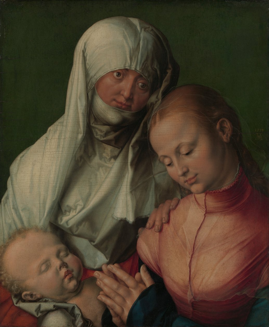 Jomfru og barn med Saint Anne, sannsynligvis 1519. av Albrecht Dürer
