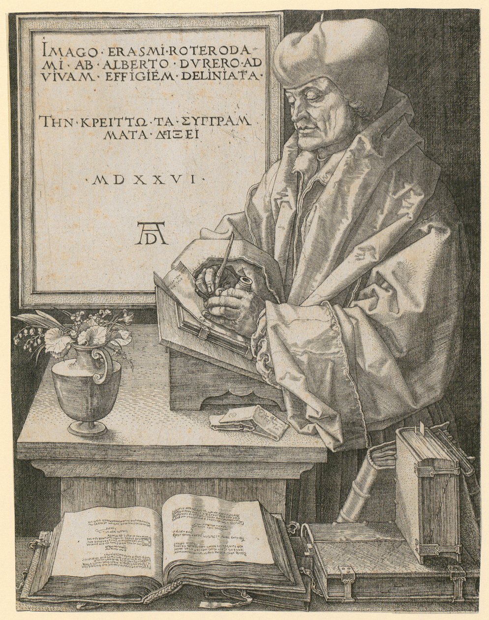 Våpenskjold med dødninghodet av Albrecht Dürer