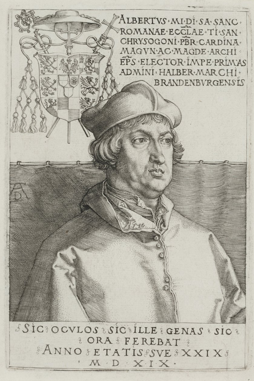 Kardinal Albrecht av Brandenburg av Albrecht Dürer