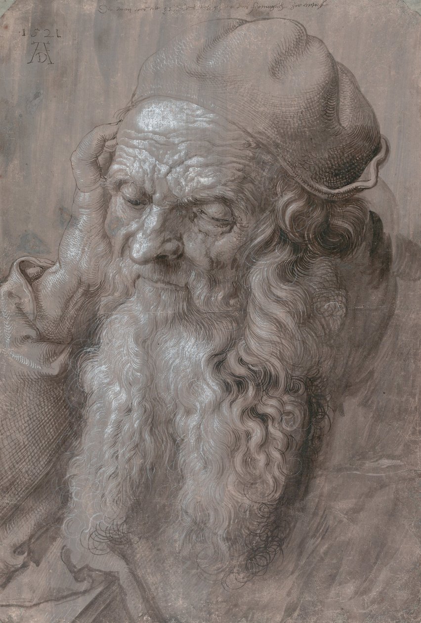 Leder for en gammel mann av Albrecht Dürer