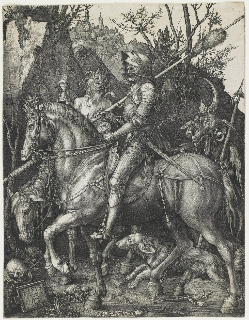 Ridder, Døden og Djevelen av Albrecht Dürer