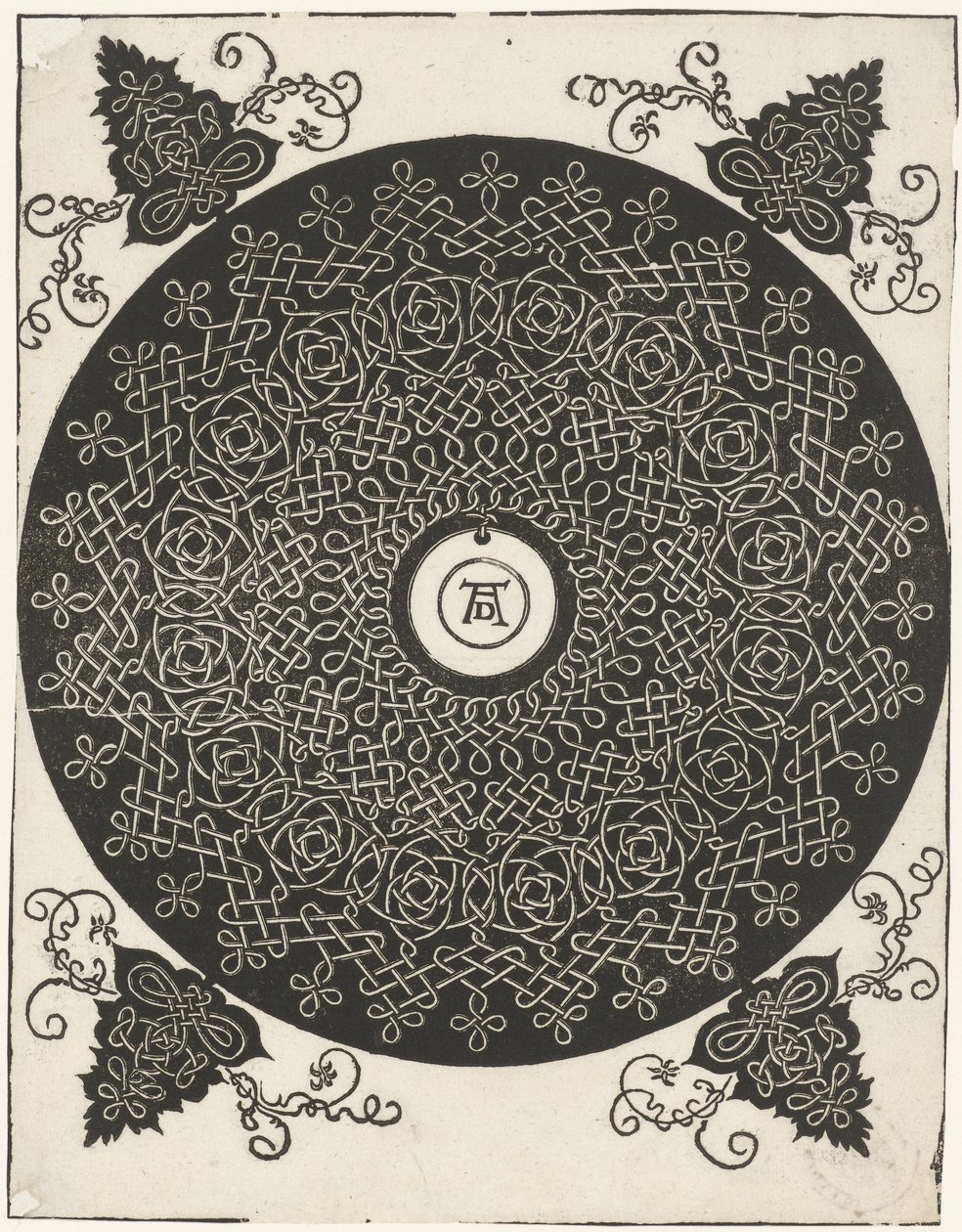 Blondedesign av Albrecht Dürer or Duerer