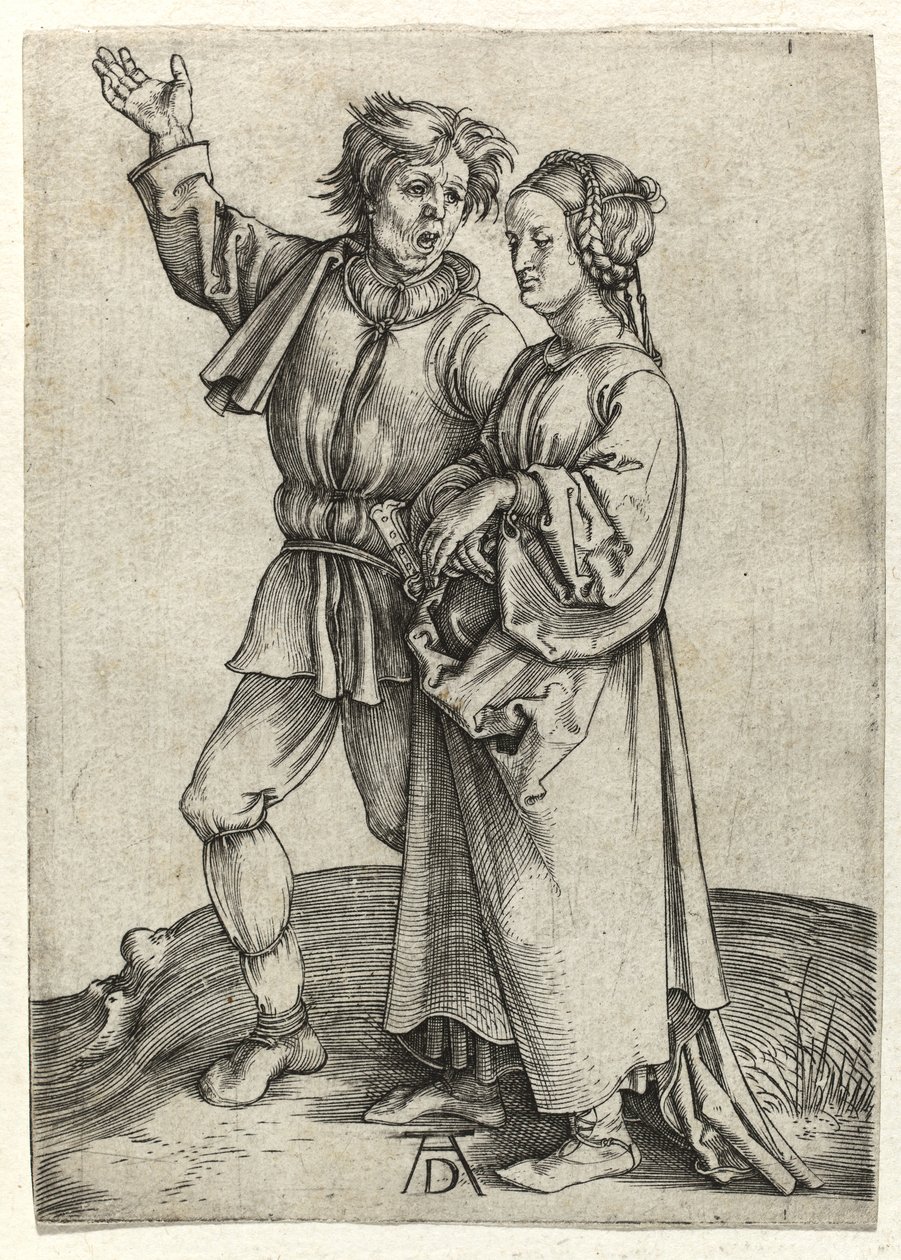 Bondepar, ca. 1497 av Albrecht Dürer