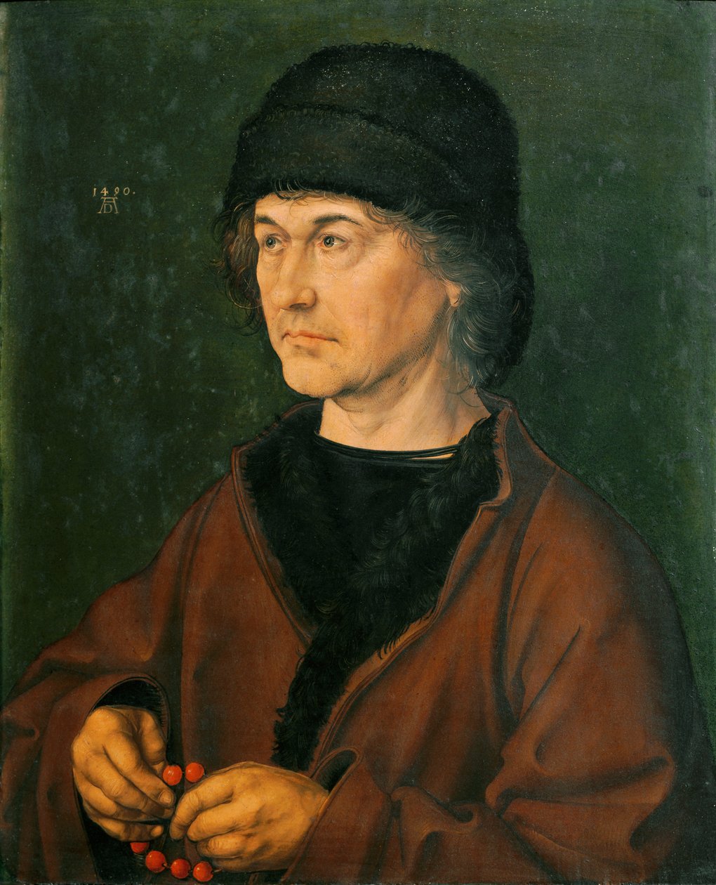Portrett av faren (tremaleri av Albrecht Dürer
