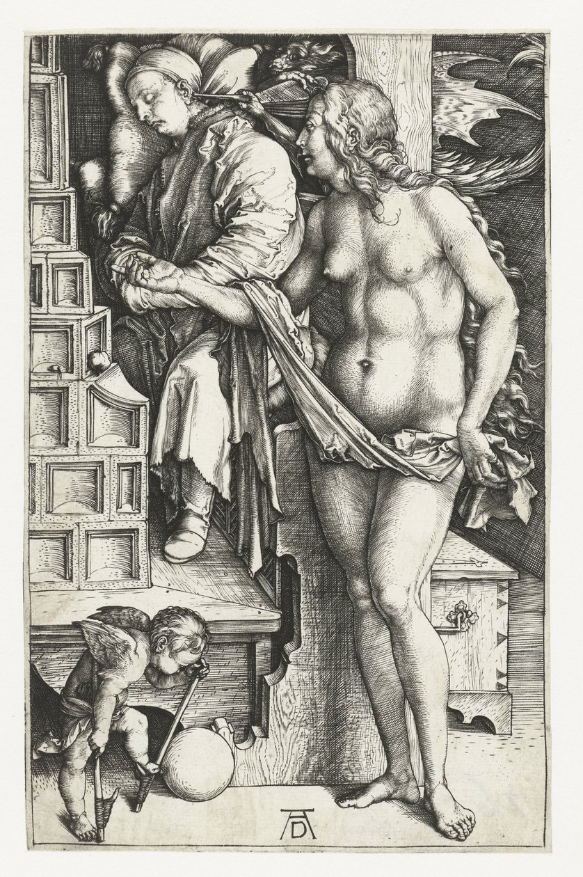 Drømmen om legen av Albrecht Dürer or Duerer