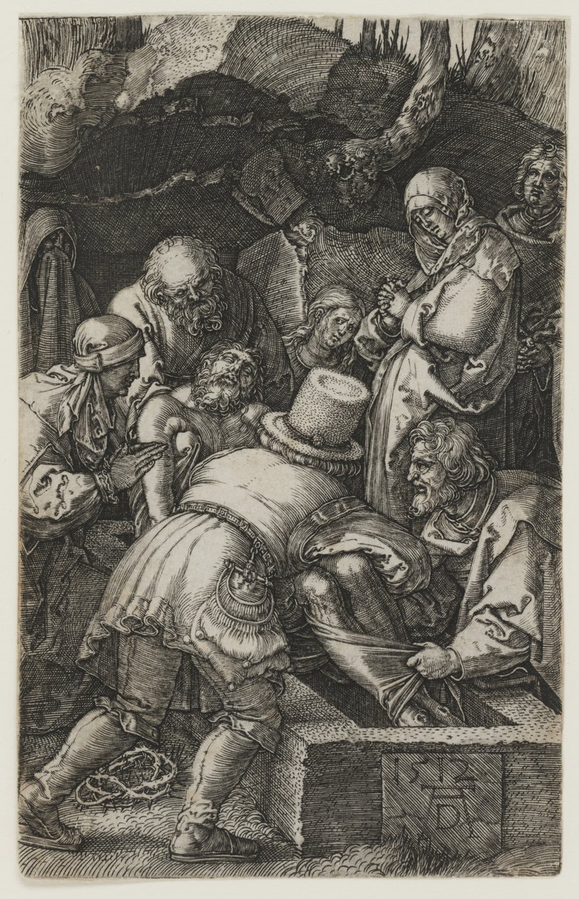 Kristi gravlegging av Albrecht Dürer